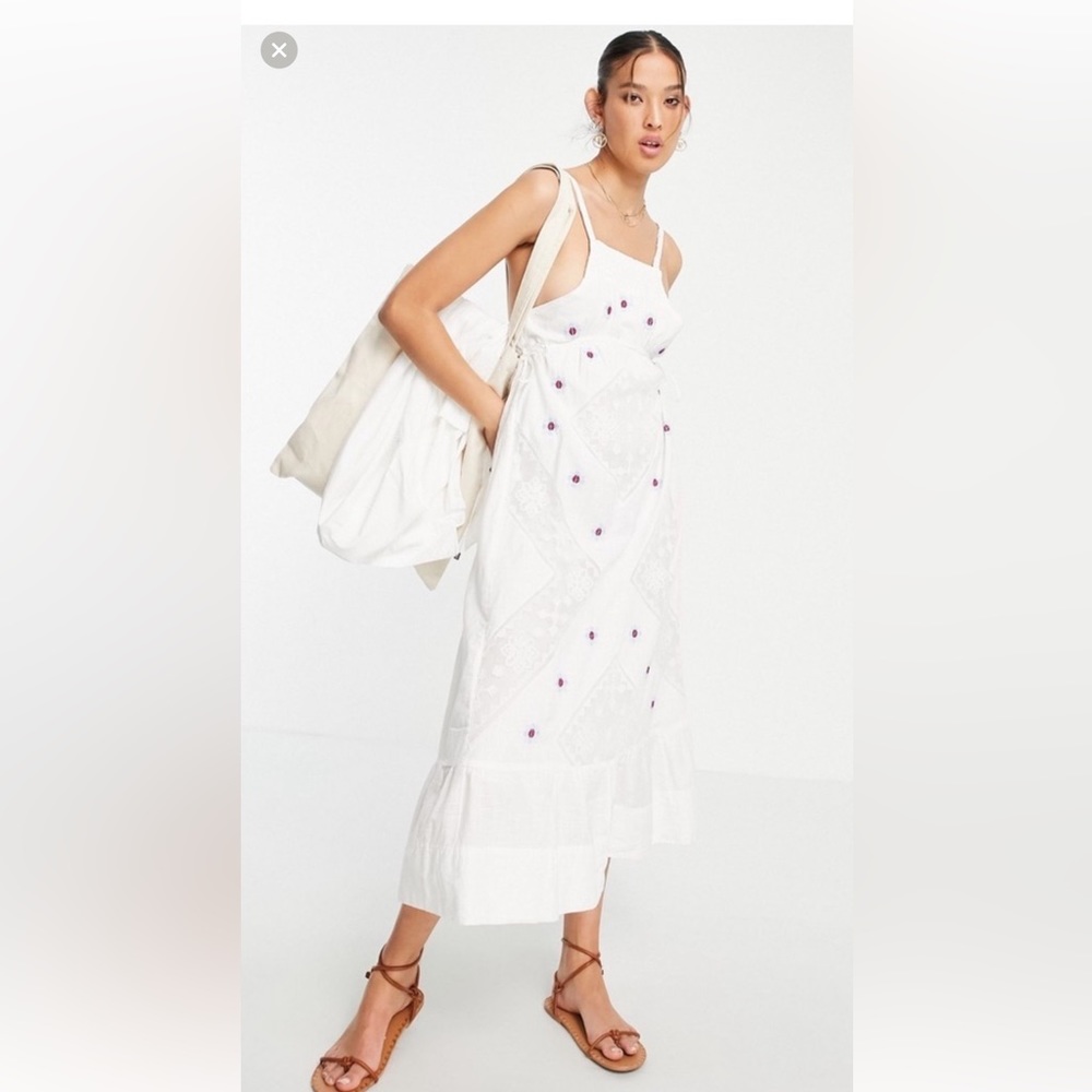 NWT Boho Summer Beach Maxi Dress Sz XS